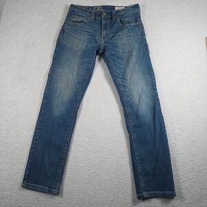 TK Axel Athletic Fit Jeans, Men's 32x32 Dark‎ Wash Denim, Classic Style